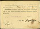 Latvia University Admission Postal Card To New Student 26 6 1940 Rare