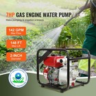 Gasoline Engine Water Pump Gas Powered Water Transfer Pump 2  7hp 4-stroke