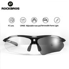 Rockbros Cycling Photochromic Sports Sunglasses Men s Mtb Road Bike Glasses