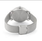 Movado Bold Men s Wristwatch Silver Mesh Stainless Steel Quartz