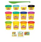 Play-doh Bright Delights Set  12 Cans Pack Multicolor Clay New Free Shipping