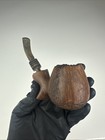 Vintage Knute Denmark Pipe Wooden Freehand Rustic Estate Tobacco Pipe