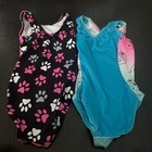 Gk Elite Gymnastics Leotard Child Extra Small French Bull Dog And Sloth Leotards