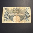 East African Currency Board 20 Shillings 1962-63 Nd P-43b Elizabeth Ii Circ Qeii