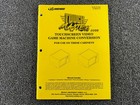 Midway Touchmaster 8000 Conversion Arcade Video Game Manual Schematics Original
