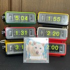 Citizen Hi-leaf Curtis Flip Clock 5rd025 Vintage Japan Restored Working