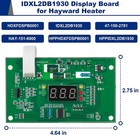 Idxl2db1930 Display Board Compatible Hayward Heater Hdxfdspb0001 Replacement