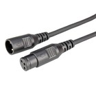 Dmx Cable 4 Packs Xlr Cables 15ft Male Female Dmx Cables  3 Pin Xlr Connector   