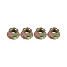4x Front   Rear Flange Wheel Lug Nuts For Polaris Ranger 400 500 570 700 800 Atv