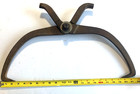 Vintage Antique Hubbard Railroad Wrought Iron Railroad Tie Tongs Ends Cut Off