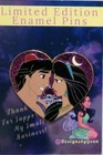 Disney Fantasy Pin Aladdin   Jasmine Love Without Limits Heart Jumbo Le 85 Dbg