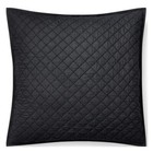 Ralph Lauren Tait Quilted Euro Pillow Sham  Journey s End Collection  Navy