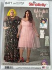 Simplicity butterick Sewing Patterns  5  Retro Vintage 1940s-1950s Style Dresses