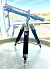 Telescope W  Wooden Tripod Vintage Nautical Decorative Solid Brass Chrome Finish