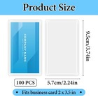 100 Pack Thermal Laminating Sheets  Brand Pouches  Universal Self    