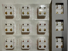 Studex Ear Piercing Gold Plated Regular Tiffany Birthstones 4mm 12 Pairs R113y