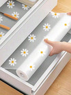 Non-slip Daisy Shelf Liner For Cabinets  Drawers   Fridge  Waterproof Eva Pad