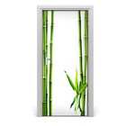 3d Home Art Door Wall Self Adhesive Removable Sticker Flowers Plants Bamboo