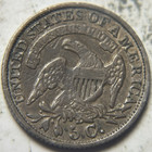 1833 H10c Capped Bust Half Dime  Attractive Circulated Details  Scratches