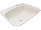 Lasalle Bristol 16186ppa Rv Bathroom Rectangular Sink 12-1 4 x14-3 4  Parchment