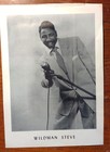 Entertainer mc Wildman Steve  1925-2004  Two Original 1950 s Publicity Photos