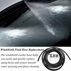 Windshield Washer Hose Kit - Includes 4 Meter Washer Fluid Hose   12 Pcs Hose