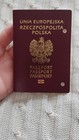 Cancelled Passport Poland Red Bio Version Cut Holes