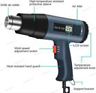 2500 Watt Heat Gun Hot Air Gun Electric Dual Temperature 4 Nozzles Power 2000w