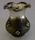 Pretty Italian 800 Solid Silver Vase C1950 Italy 56g