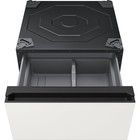 Samsung Bespoke 27  Laundry Pedestal We602ny Ivory With Storage Drawer