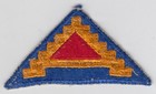 Vintage Us 7th Army Patch Insignia Military Korean War Era Cut Edge 7 Steps Hell