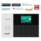 Tuya Wifi App Gsm Wireless Home Security Alarm System alexa google Assistant