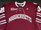 Umass Amherst Game Worn 2013-14 Adidas Hockey Jersey Oleg Yevenko