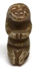 Ancient Chinese Hetian Jade Carving Kneeling Woman Human Statue Sculpture