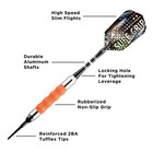 Viper Sure Grip Soft Tip Darts - Dartboard Game Accessory - Orange - 18 Grams