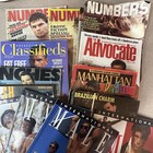 Lot Of 19 Assorted 1980s Gay Interest Magazines Incl  Numbers  Inches  Etc
