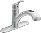 Moen Renzo One Handle Chrome Pull-out Kitchen Faucet