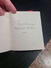 Vintage Hallmark Unused Christmas Cards- Set Of 5- Small No Envelopes-santa