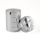 5 X 5oz Silver Stacker Rounds By Scottsdale Mint - 25oz  999 Silver  a319