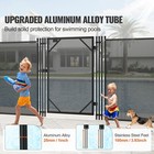 Pool Fence Gate 4 X 2 5 Ft Removable Inground Pool Gate For Kids Security