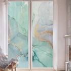 Static Cling Glass Stickers No Glue Waterproof Frosted Window Film Decor