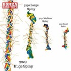Bonka Bird Toys 3229 Huge Spiny Parrot Toy Cage African Grey Conure Macaw Amazon