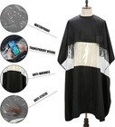 New Hair Cutting Cape Salon Hairdressing Hairdresser Gown Barber Cloth Apron Us
