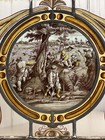 Super Sale     An Exceptional Stained Glass  - Hunting  Scene