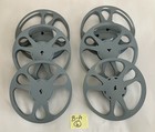 6 -   Goldberg Bros Reflex  16mm 400  Metal Film Reels    Gray    Nice       B-a