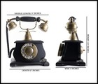 Vintage Brass Old Look Antique Decorative Telephone Home Decor Collectibles Gift