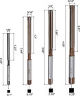 4pcs Hand Reamers Set 1 8  3 16  1 4  5 16  H8 Alloy Steel Reamer Bit Straight F