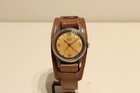 Vintage Rare Early Nice Men s Germany Mechanical Watch  ruhla  With Relief Dial