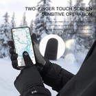 Winter Thermal Gloves Windproof Waterproof Warm Gloves With Touch-screen Fingers