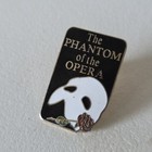 The Phantom Of The Opera Pin Broadway Musical Mask Rose Really Useful Group Vtg